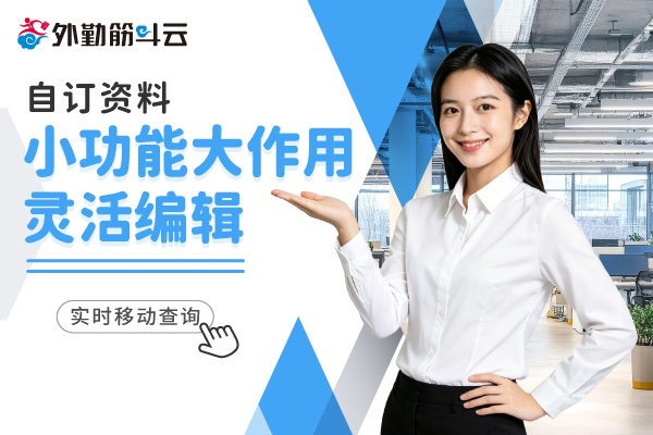 【自订资料】小功能大作用-灵活编辑，实时移动查询